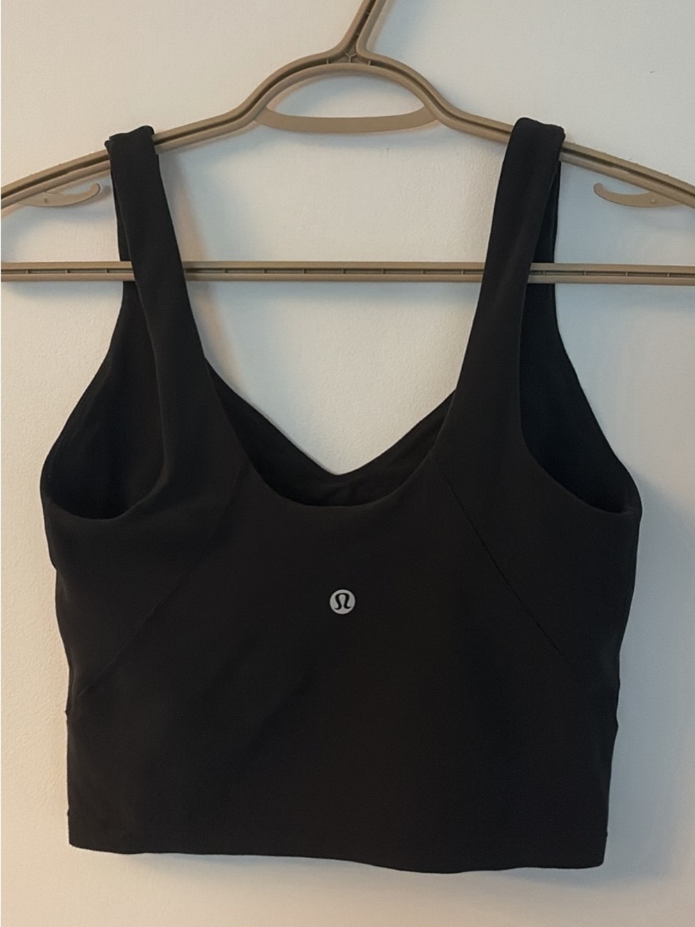 lululemon athletica Black Align Cropped Tank Top